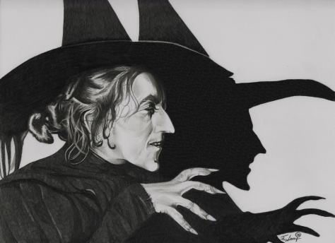 Wicked Witch of the West "The Wizard of Oz" aka – Margaret Hamilton