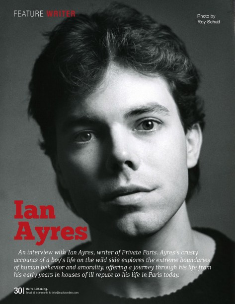 Ian Ayres (by Roy Schatt) Courtesy of Evoke Magazine