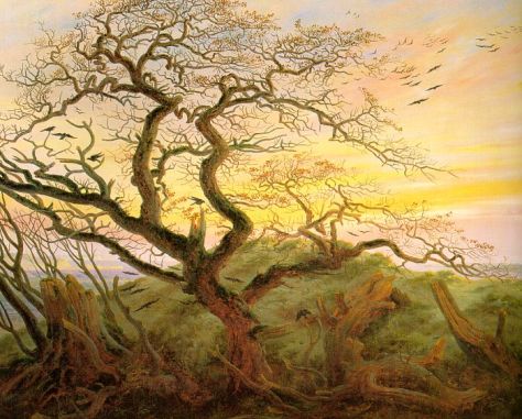 The Tree of Crows by Caspar David Friedrich 