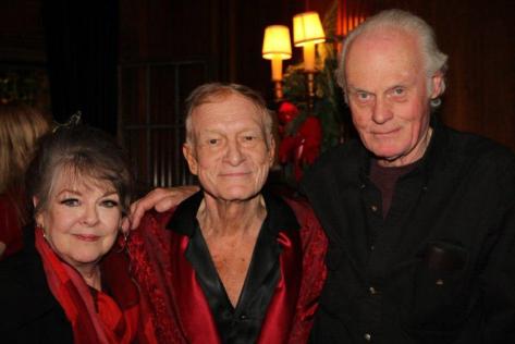 Sharon Rogers, Hugh Hefner, and John Gilmore