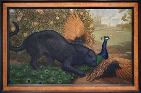 Panther and Peacock