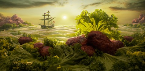 Lettuce Seascape