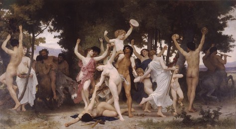 La jeunesse de Bacchus. (1884) youth of bacchus